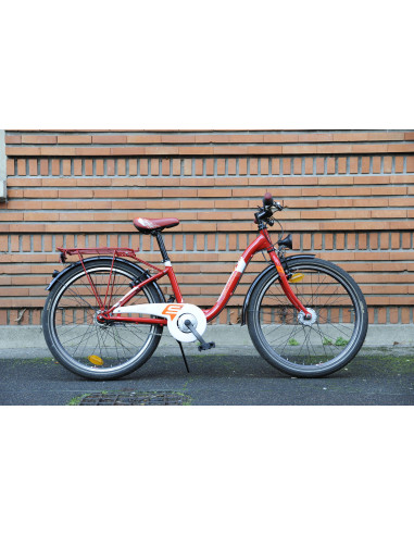 Scool 24 pouces Rouge