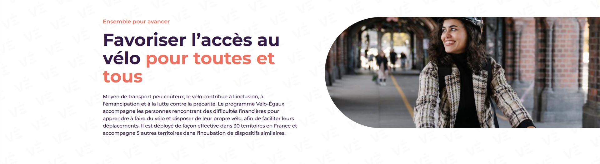 Programme Vélo Egaux by la FUB