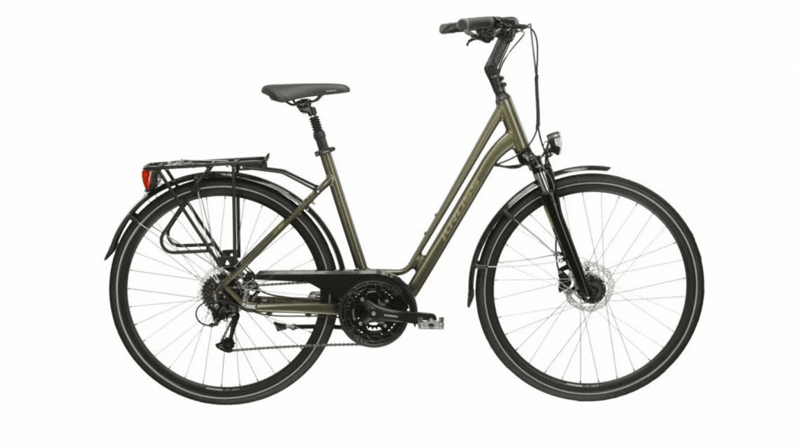 Détaills accessoires vélo trekking